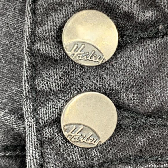 Women's Hailey Jeans 9696 Size 5 Black Skinny Stretch Ankle - Picture 5 of 7